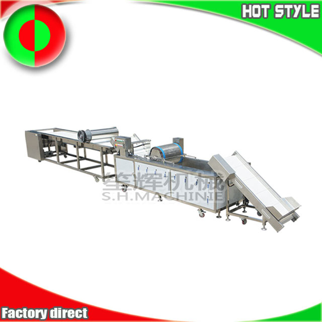 Citation automatique de machine de ligne de production de nettoyage et de classement de fruits de myrtille