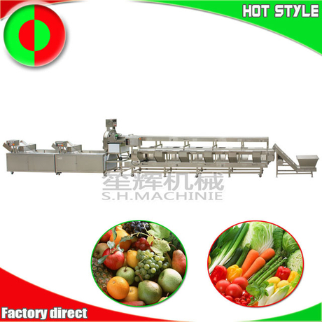 Machine de traitement de fruits et légumes
